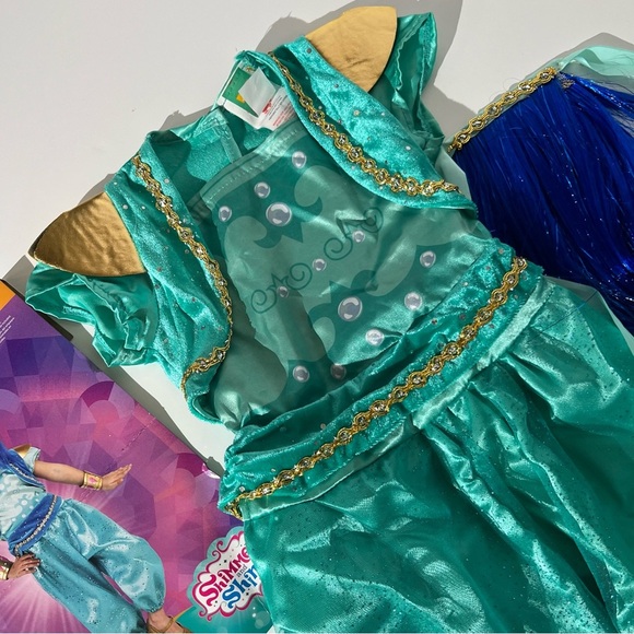 Nickelodeon Shimmer and Shine Teal and Gold Costume - Picture 4 of 10